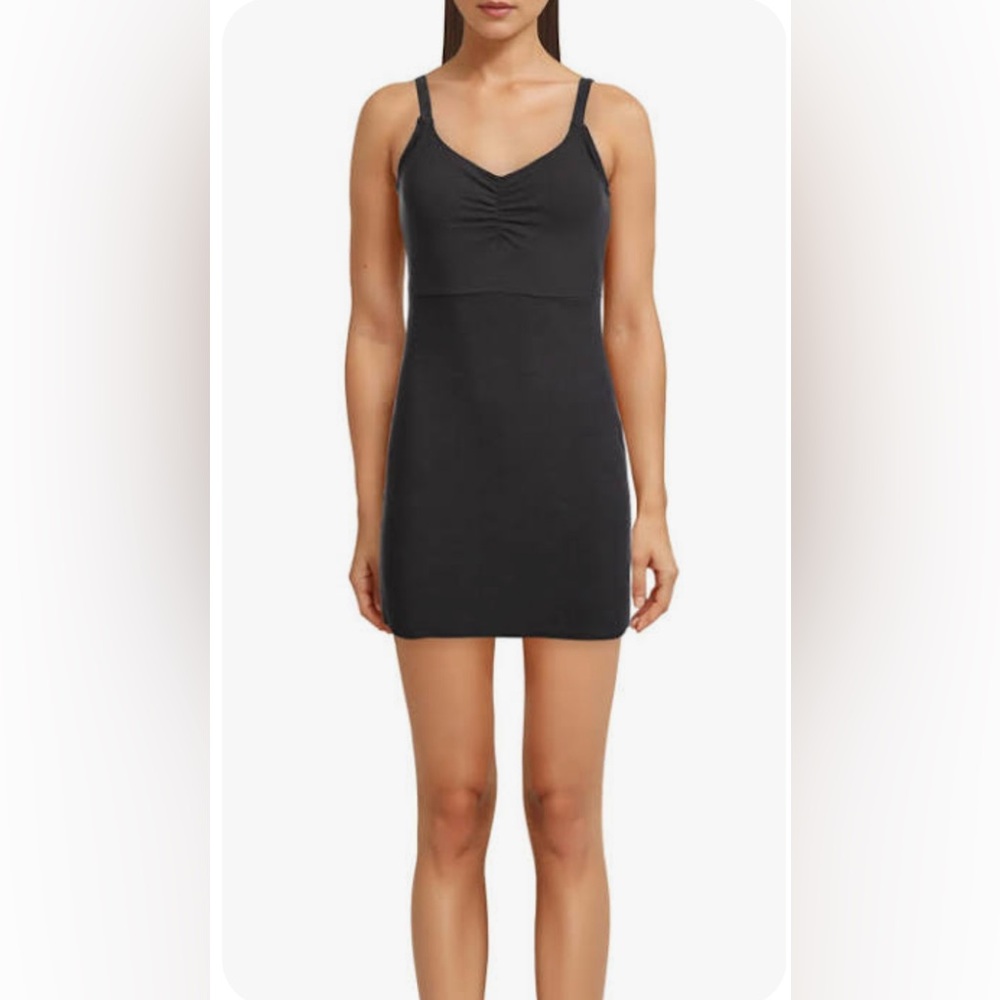 Cosabella Dark Charcoal Grey Michi Mini Dress Womens
